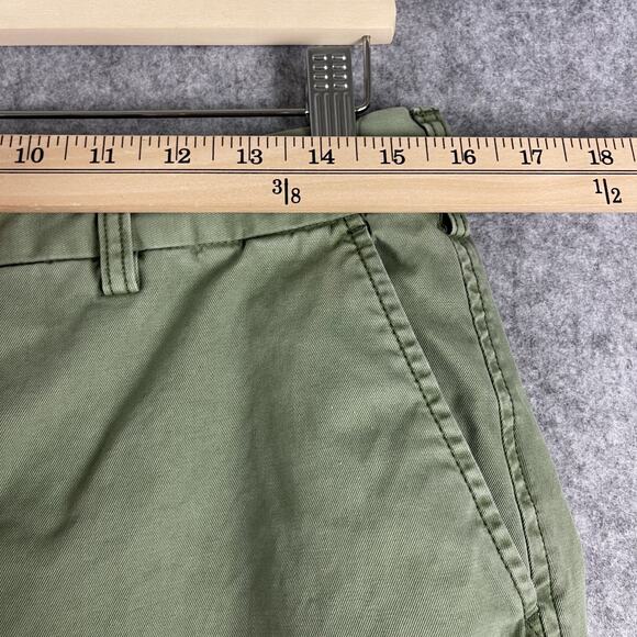 Rails Chino Pants Mens 32x30 Green Twill Flat Front Straight Casual Preppy - Picture 4 of 14